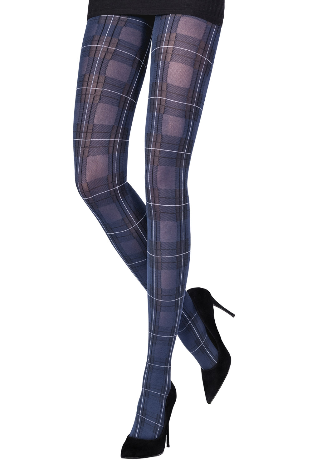 ladies tartan tights