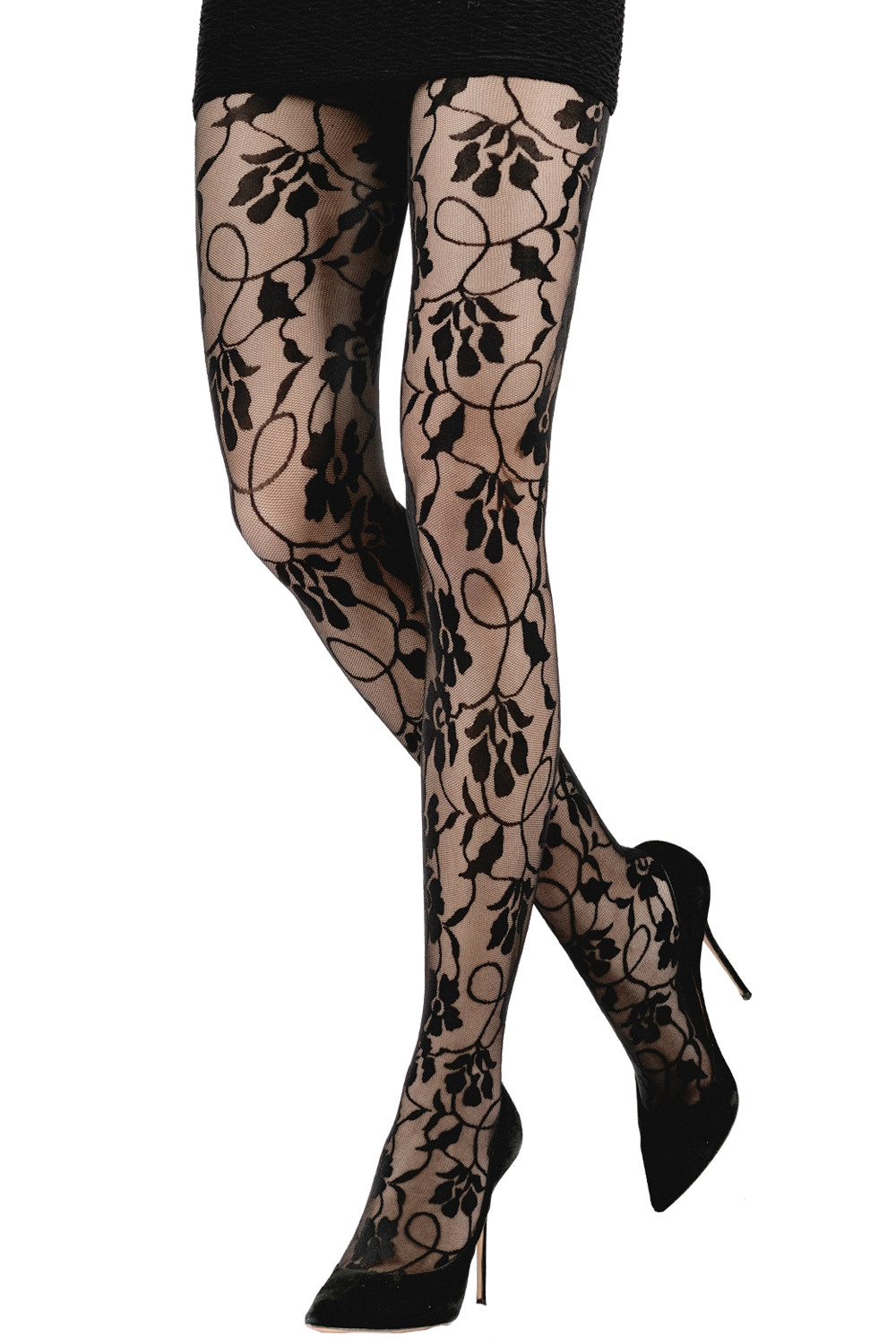 CONTEMPORARY LACE TIGHTS