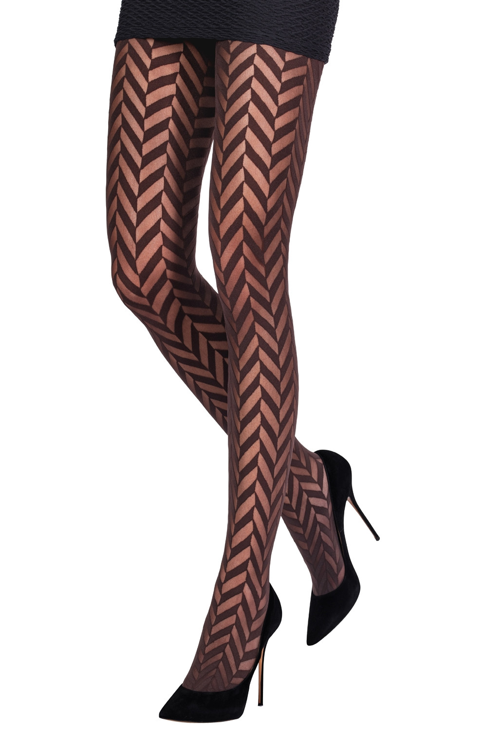 Embossed diamond pattern microfibre tights, Simons, Shop Women's Tights  Online
