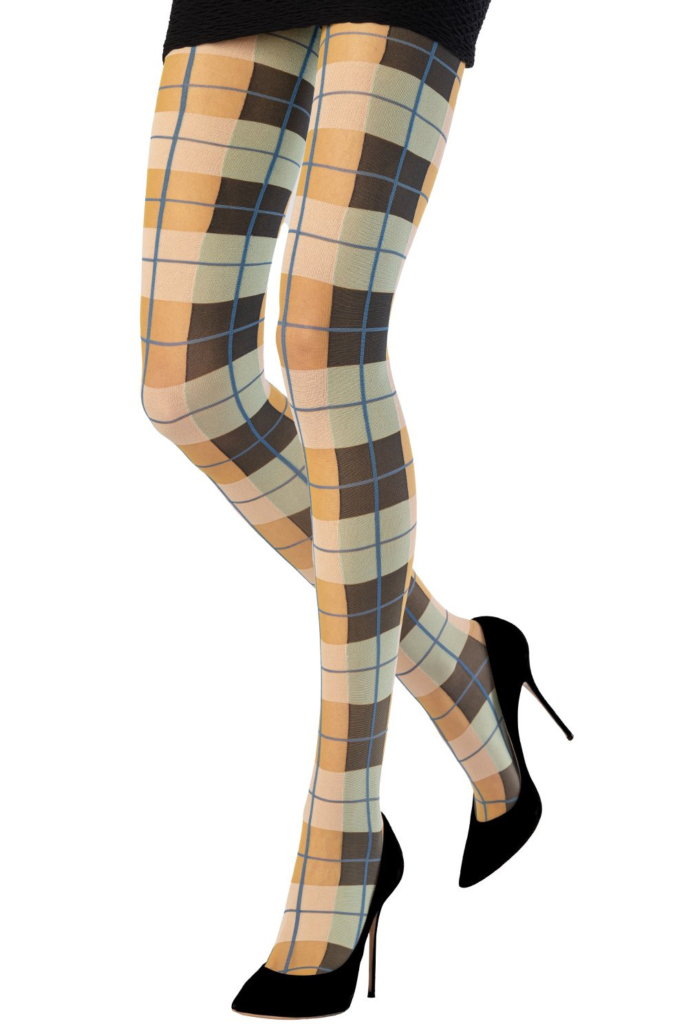 PLAYFUL TARTAN TIGHTS
