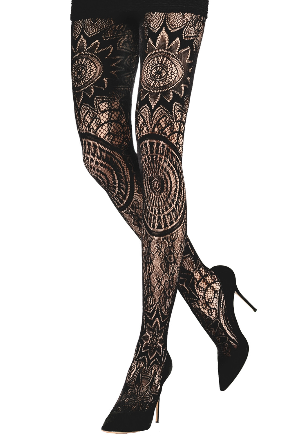GOTHIC LACE TIGHTS