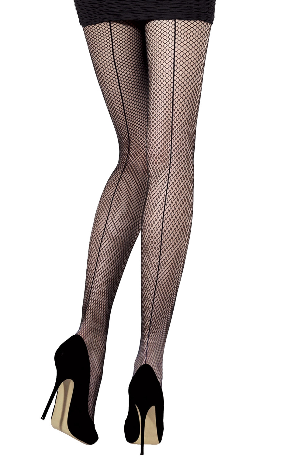 BACK SEAM FISHNET TIGHTS