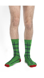 WINDOW PANE CREW SOCKS