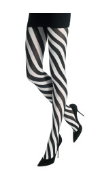 TWO TONED SPIRAL TIGHTS