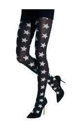 TWO TONED STARS TIGHTS