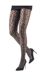 SPARKLE LEOPARD TIGHTS