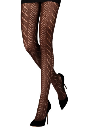 Pointelle Diamonds Tights