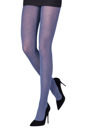RIBBED VISCOSE TIGHTS