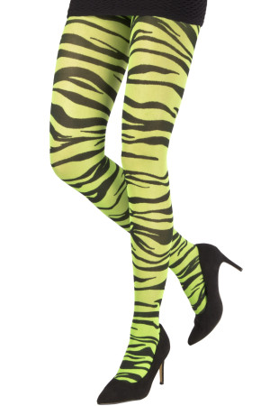TWO TONED ZEBRA TIGHTS