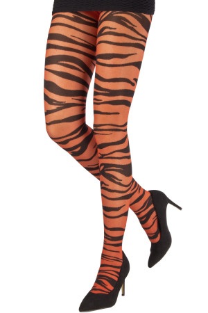 TWO TONED ZEBRA TIGHTS