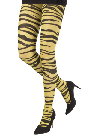 TWO TONED ZEBRA TIGHTS