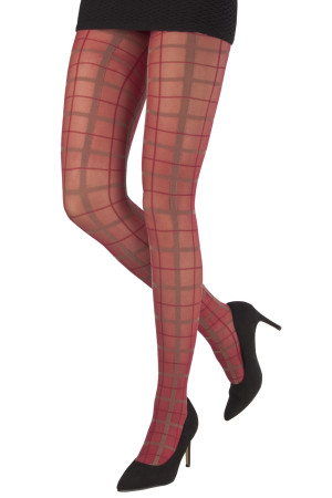 PLAID TIGHTS