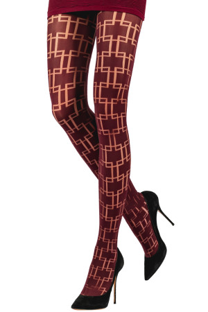 INTERLACED SQUARES TIGHTS