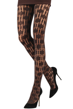 INTERLACED SQUARES TIGHTS