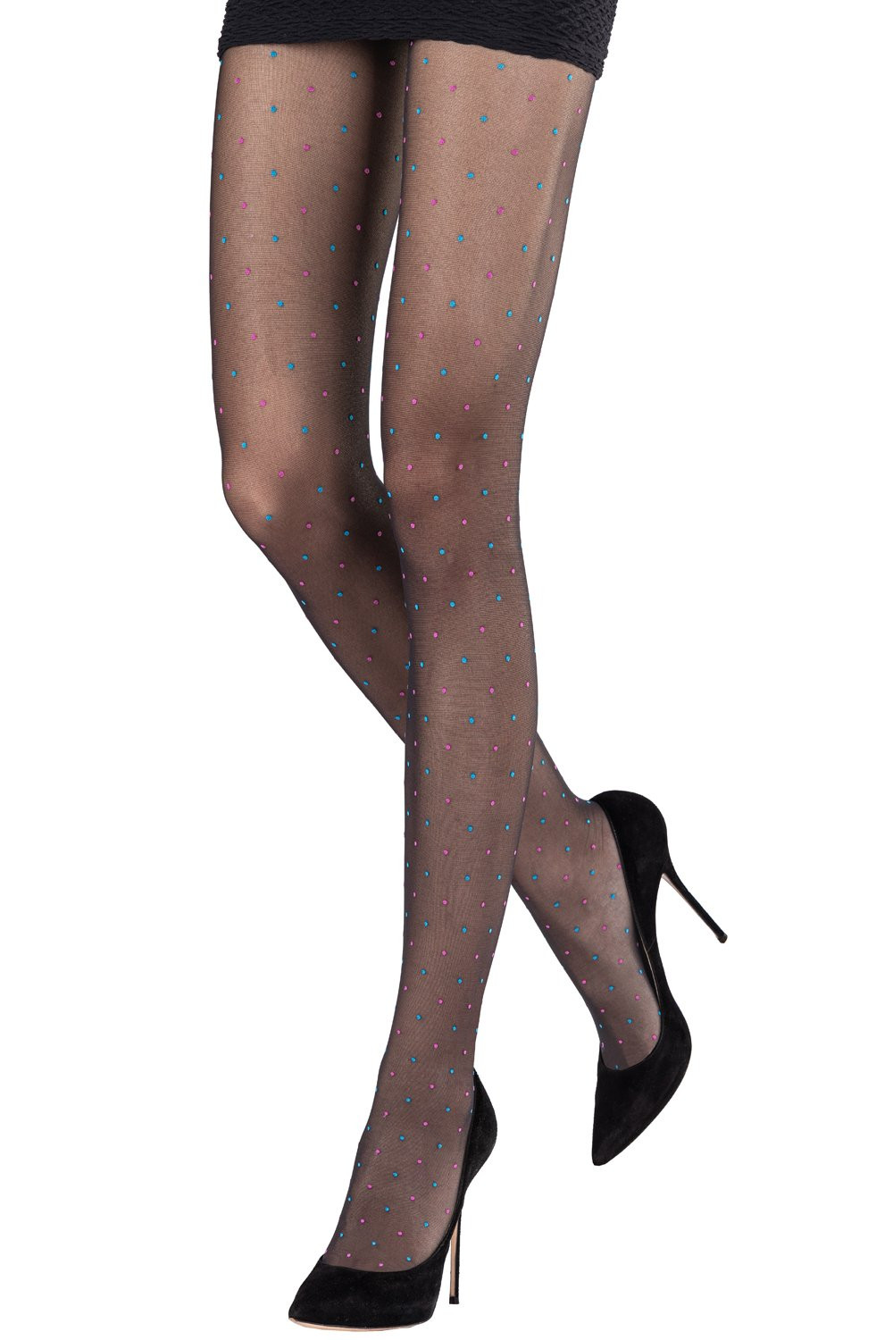 COLLANT PLUMETIS MULTICOLORE