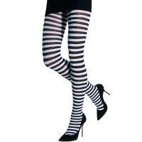 Calze Donna Extra Lunghe Sopra Il Ginocchio A Righe - Opache, Antiscivolo, Traspiranti - Altezza 53 Cm, Taglia Unica